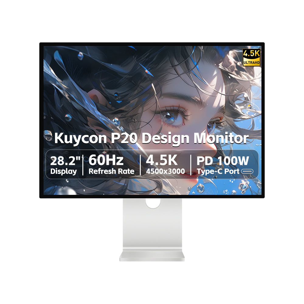 Kuycon P20 28.2" 4.5K, 3:2 Office Monitor, 60Hz, 192 PPI, 99% DCI-P3
