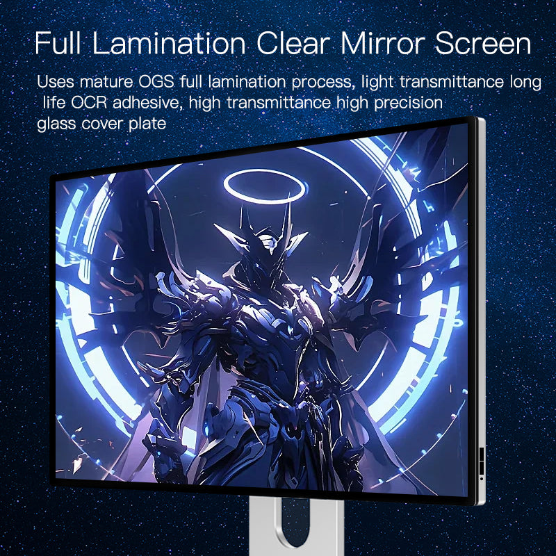 Kuycon P27D 27" 4K Gaming Monitor, 144Hz, 1ms GTG, 99% sRGB, 100W USB-C