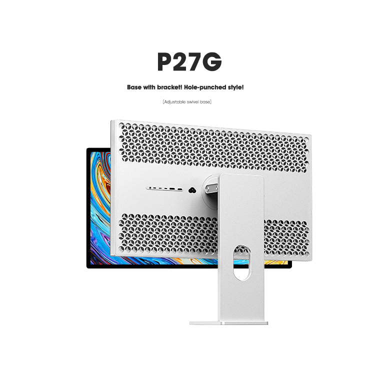 Moniteur de bureau Kuycon P27G 27" 4K, 60Hz, 99% sRGB, HDR 10, design d'entrée de gamme