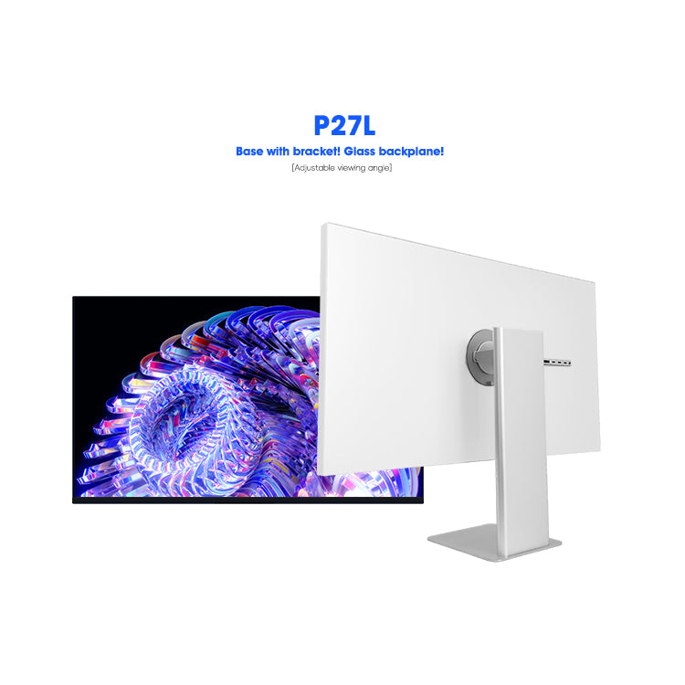 Kuycon P27L 27" 4K Office Monitor, 60Hz, Matte Anti-Glare, 99% sRGB, 65W USB-C