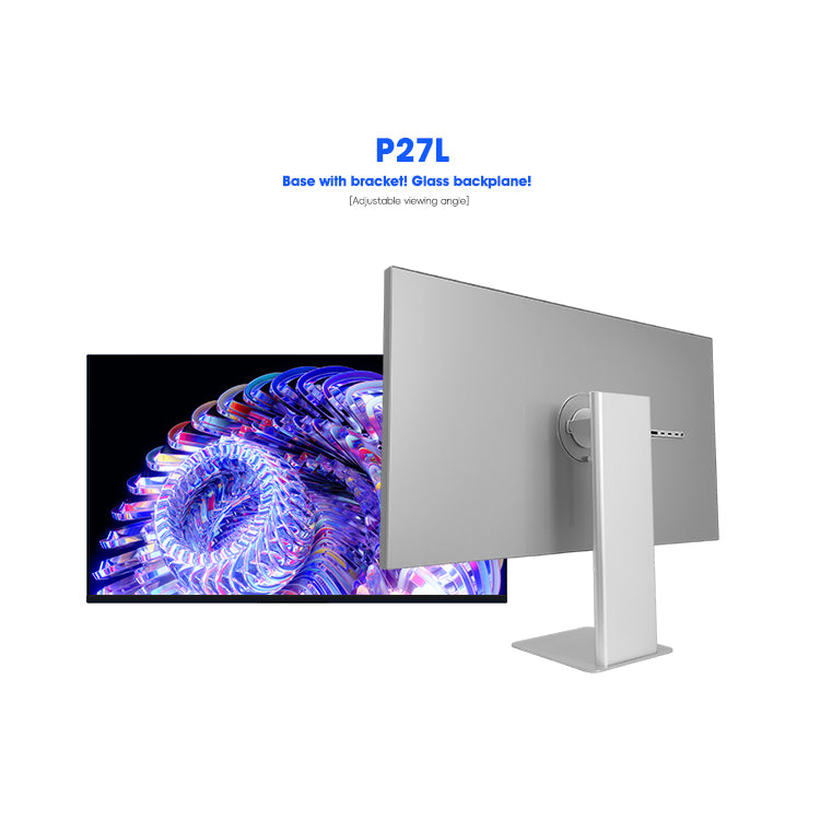 Kuycon P27L 27" 4K Office Monitor, 60Hz, Matte Anti-Glare, 99% sRGB, 65W USB-C