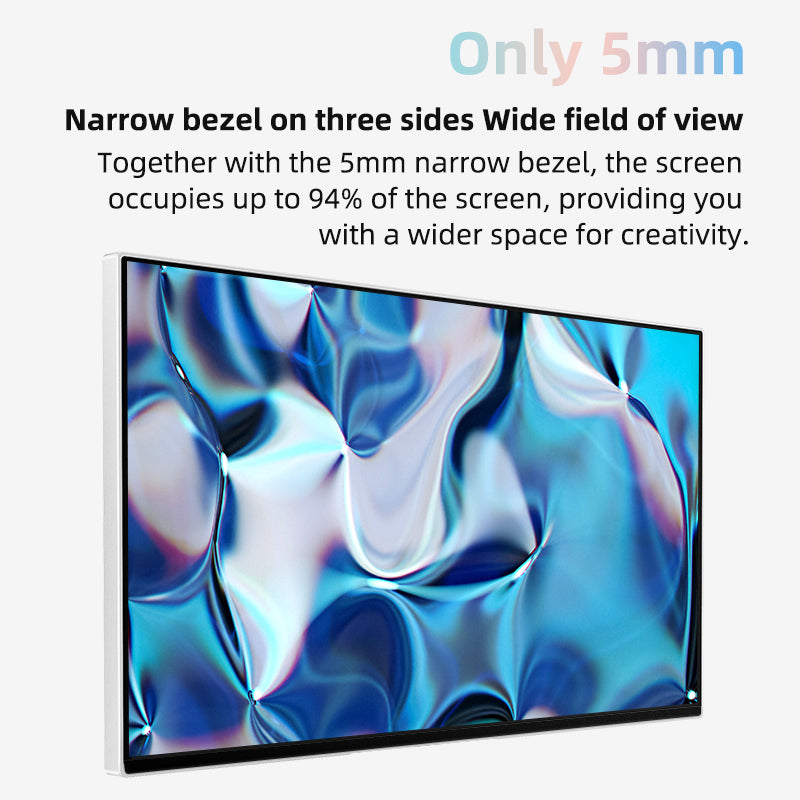 Kuycon P27L 27" 4K Office Monitor, 60Hz, Matte Anti-Glare, 99% sRGB, 65W USB-C