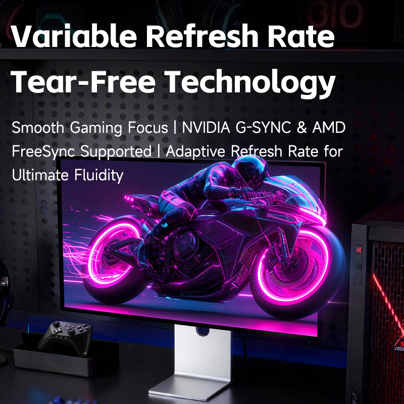 Kuycon P27S 27" 2K Gaming Monitor, 320Hz, 1ms GTG, HDR 400, G-SYNC Compatible