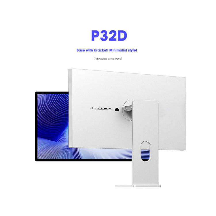 Kuycon P32D 32" 4K Office Monitor, 60Hz, 99% sRGB, HDR10, Studio Display Alternative