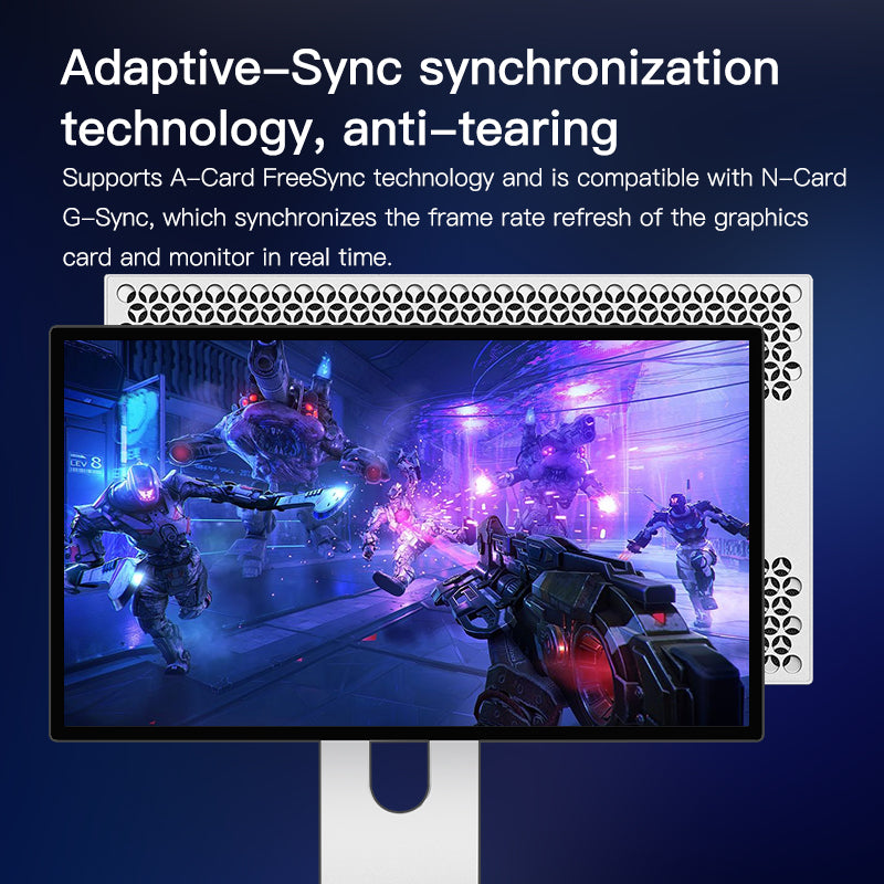 Moniteur gaming Kuycon Q27A 27" 2K, 165Hz, 1ms GTG, 99% sRGB, HDR