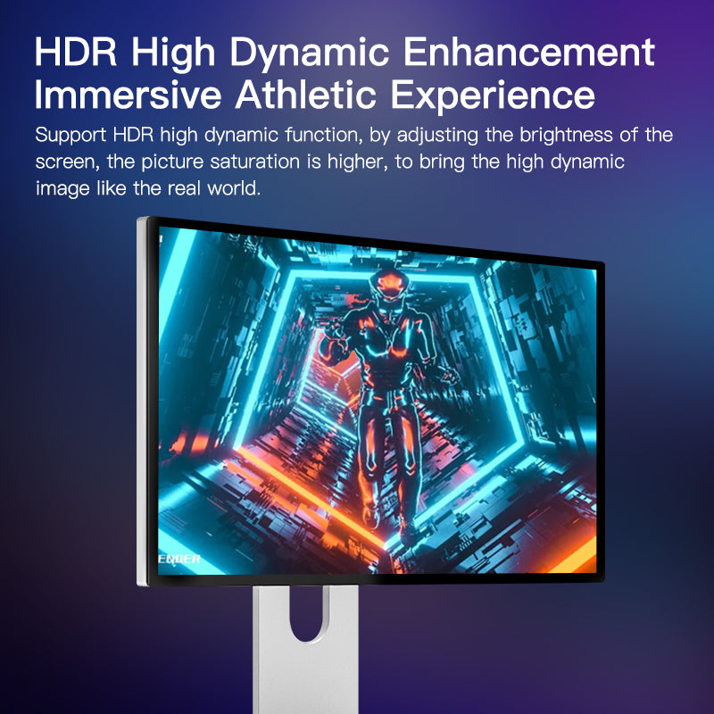 Moniteur gaming Kuycon Q27A 27" 2K, 165Hz, 1ms GTG, 99% sRGB, HDR