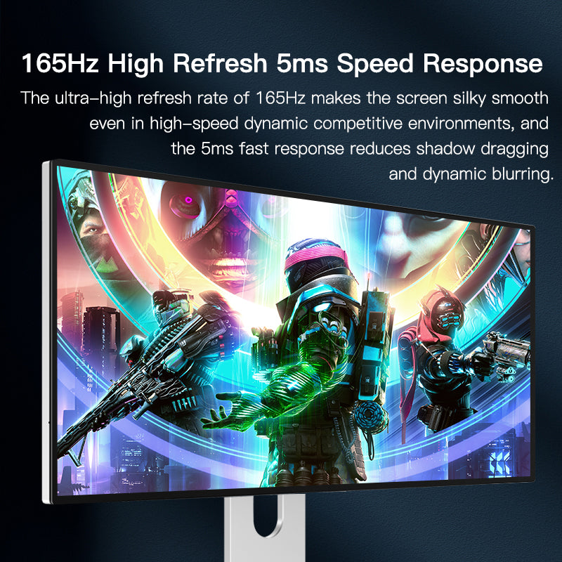 Kuycon Q34W 34" 4K 3440×1440 165Hz Gaming Monitor | Kuycon Official