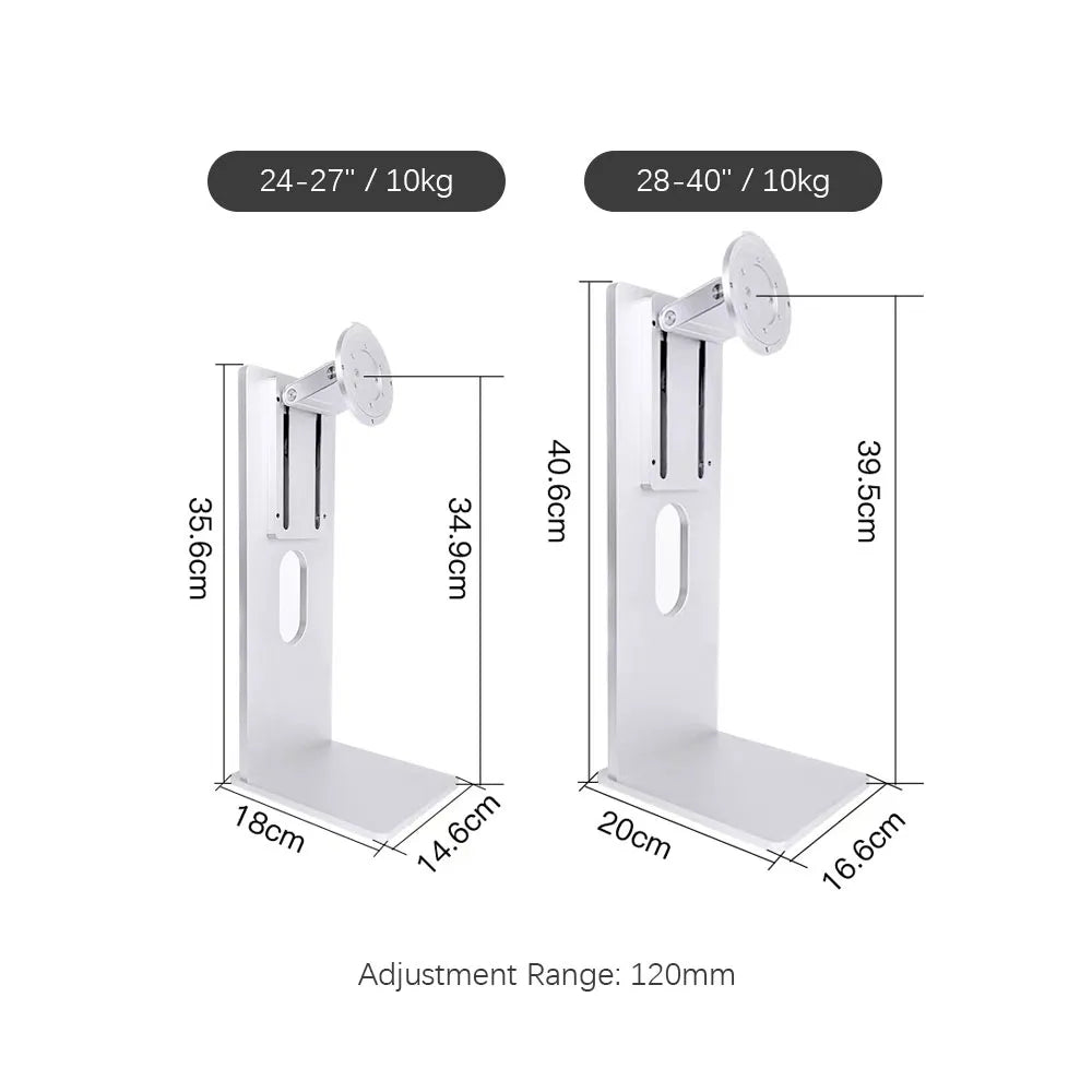 Kuycon Monitor Exclusive Tilt Height Pivot Aluminum Ergonomic Stand