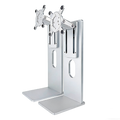 Universal VESA 100x100mm Mount Tilt Height Pivot Aluminum Ergonomic Stand