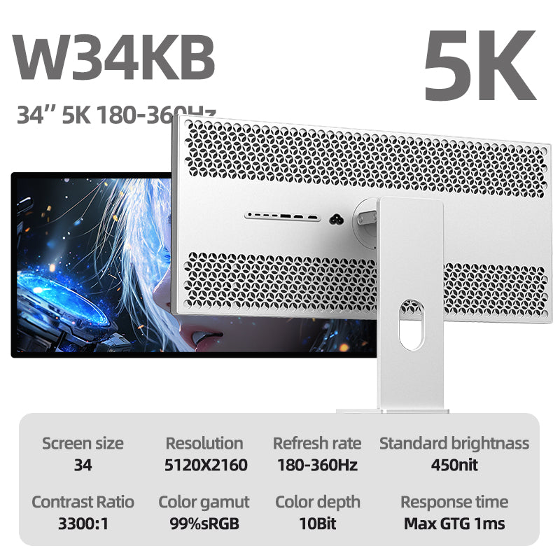 Kuycon W34KB 5K Monitor